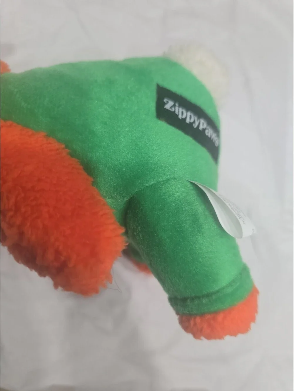 ZippyPaws Cheeky Chumz Squeaker Plush Dog Garrett The Gardener ZP1007 Zippy Paws